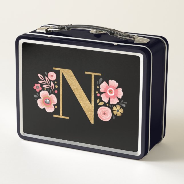 Elegante floral rosa (Reverso)