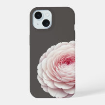 Elegante Floral Rosa Carbón Calido