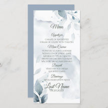 Elegante Foliage azul turbio