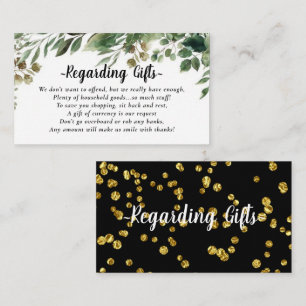 Elegante Fondo Eucalyptus en lugar de tarjetas de 