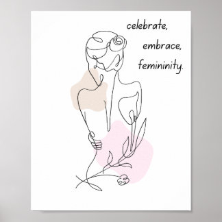 Elegante forma femenina Ilustracion arte