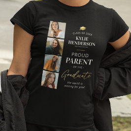 Elegante foto camiseta de graduación 2025