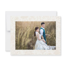 Elegante foto de Boda blanco gracias a ambos lados