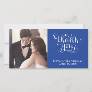 ELEGANTE FOTO DE ESCRITURA MANO GRACIAS TARJETA