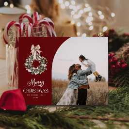 Elegante foto de Navidad de Feliz