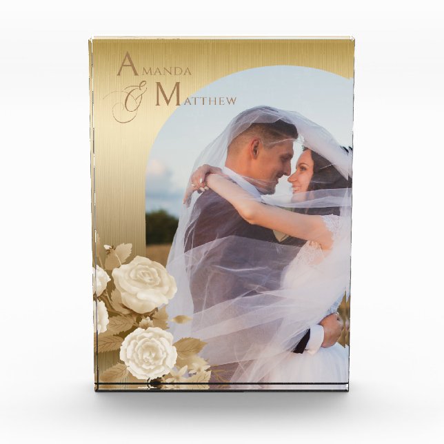 Elegante foto de oro de Moda (Anverso)