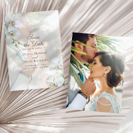 Elegante Foto de Orquídeas Blancas para Anuncio de
