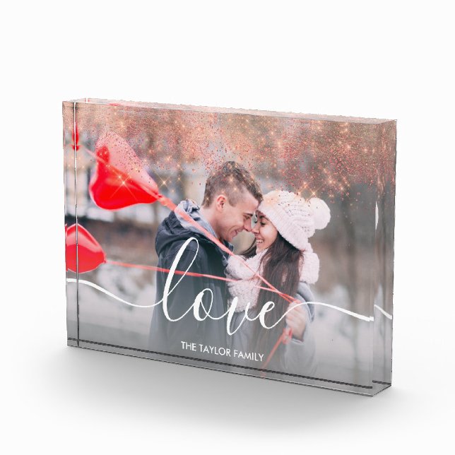 Elegante foto de texto de purpurina de oro falso r (Derecha)