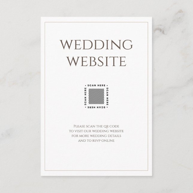 Elegante foto de tipografía moderna Tarjeta de gab (Reverso)