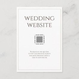 Elegante foto de tipografía moderna Tarjeta de gab