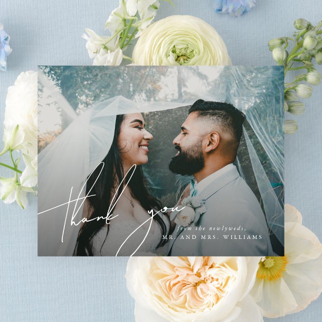 Elegante foto Minimalista de agradecimiento (Subido por el creador)