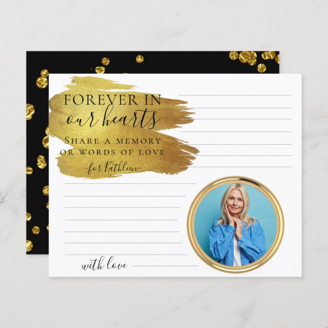 Elegante foto Personalizado Comparte tarjeta de me (Anverso / Reverso)