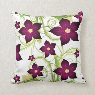 elegante fuchsia almohada rosa de lanzamiento flor