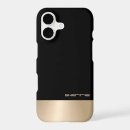 Elegante Funda Black&Nacre Metallic iPhone 7