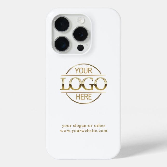 Elegante Funda de logotipos de Personalizado profe (Reverso )