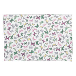 Elegante funda de patrón de mariposa