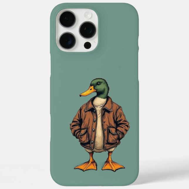 Elegante Funda Duck iPhone 16 Pro Max - Barel únic (Reverso )