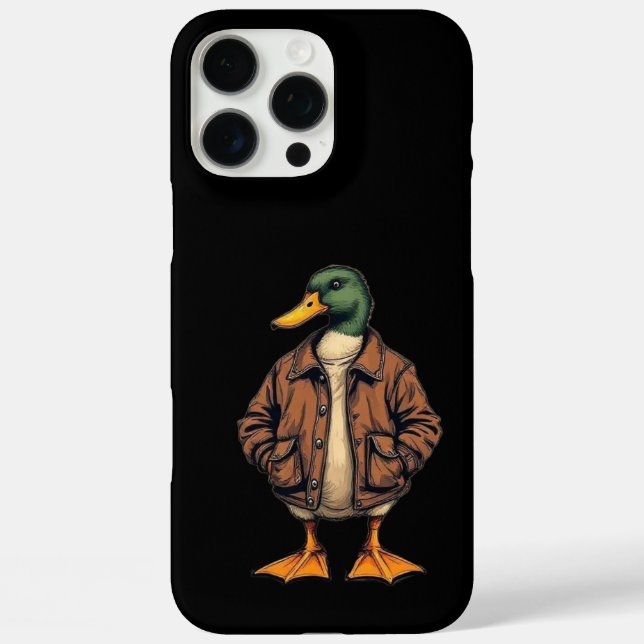 Elegante Funda Duck iPhone 16 Pro Max - Barel únic (Reverso )