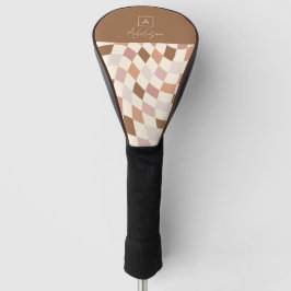 Elegante funda personalizada de cabeza de golf Mon