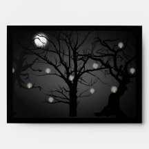Elegante Gótico negro Boda de luna llena