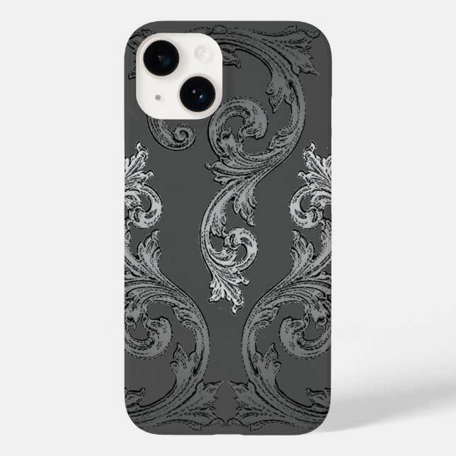 Elegante Gótico Ornate Diseño Funda para iPhone 6 (Reverso )