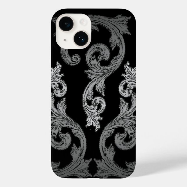 Elegante Gótico Ornate Diseño Funda para iPhone 7 (Reverso )
