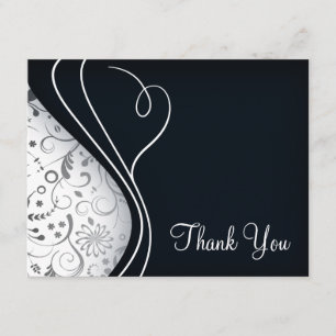 Elegante gracias las tarjetas