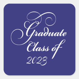 Elegante Graduación Clase 2023 Sello para sobres a