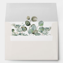 Elegante Greenery Eucalyptus Baby Shower