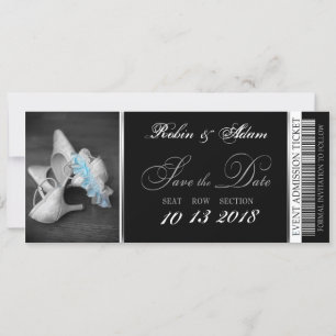 Elegante Guardar La Invitación De Fecha