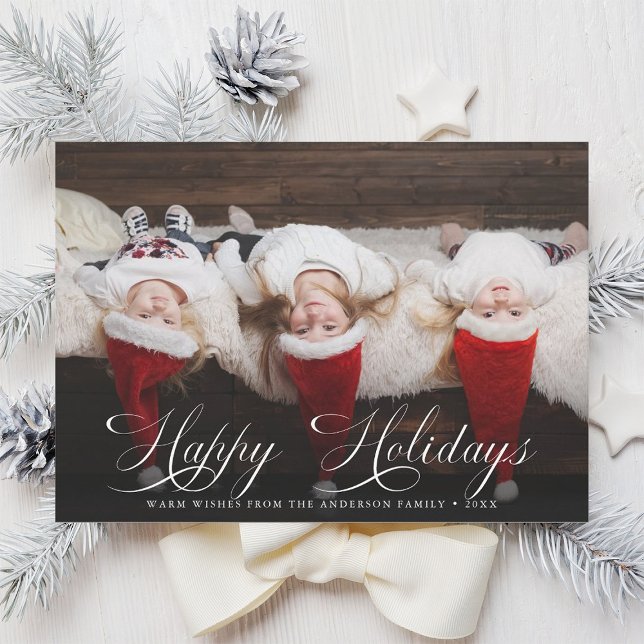 Elegante guión de feliz Navidad de vacaciones (Subido por el creador)