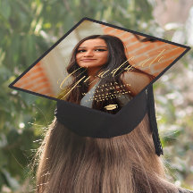 Elegante guión de graduación de foto personalizada