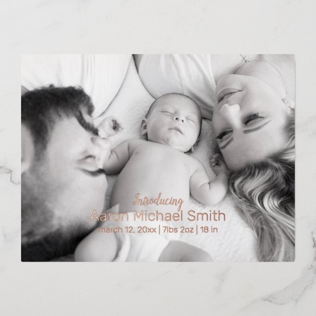 Elegante guión de Relieve metalizado postal de nac (Anverso)