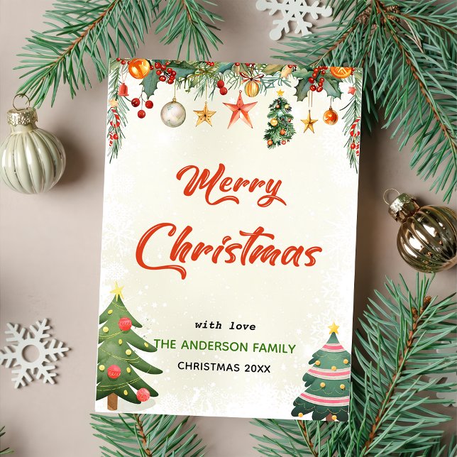 Elegante guión de verde Feliz Navidad (Subido por el creador)