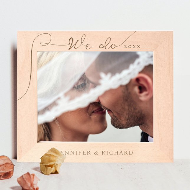 Elegante hacemos láser caligráfico Boda grabado (Subido por el creador)