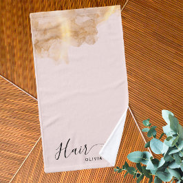 Elegante Hairdresser Gold Scissors Hairstylist Pin