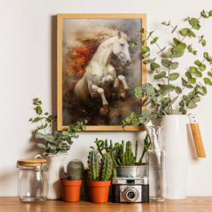 Elegante Hípica Moderna Decoración Acuática