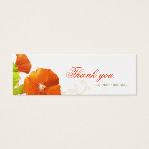 Elegante Hollyhocks Gracias Gabinete