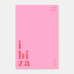 Elegante Ibiza Post it Sticky nota