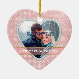 Elegante Ilumina Nuestro Primer Ornamento De San V