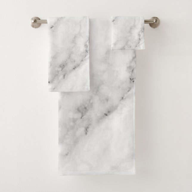 Elegante impresión de mármol blanco con textura pl (In situ)