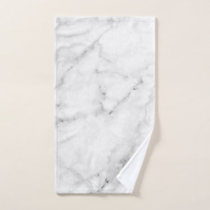 Elegante impresión de mármol blanco con textura pl