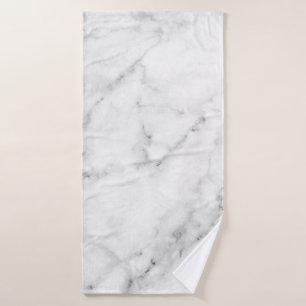 Elegante impresión de mármol blanco con textura pl