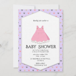 Elegante Invitación a Baby Shower