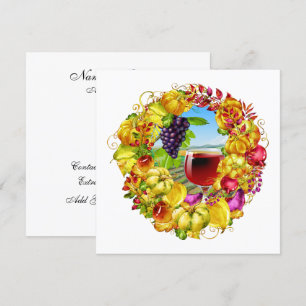 Elegante Invitación a cosechar la temporada de oto