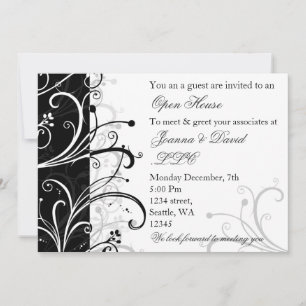 elegante invitación a fiesta corporativa