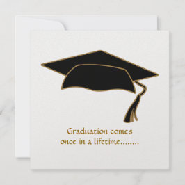 Elegante invitación a graduación