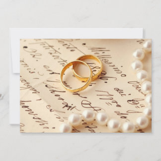 Elegante invitación a la boda