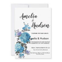 Elegante invitación a la boda