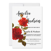 Elegante invitación a la boda